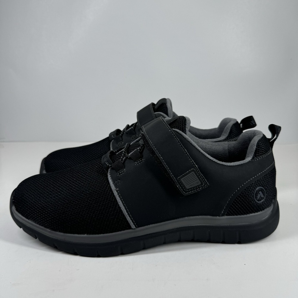 Anodyne No. 46 Sport Jogger Men's US 11W Black Orthopedic Diabetic Walking Shoes - Picture 9 of 16